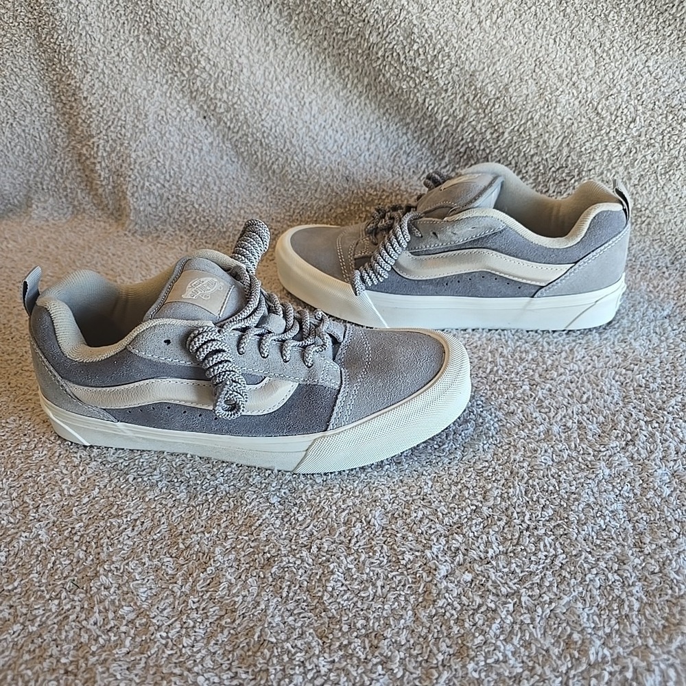 Vans Knu Skool Spring Has Sprung Gray Men's Shoes Size 8 Women's Size 9.5 New